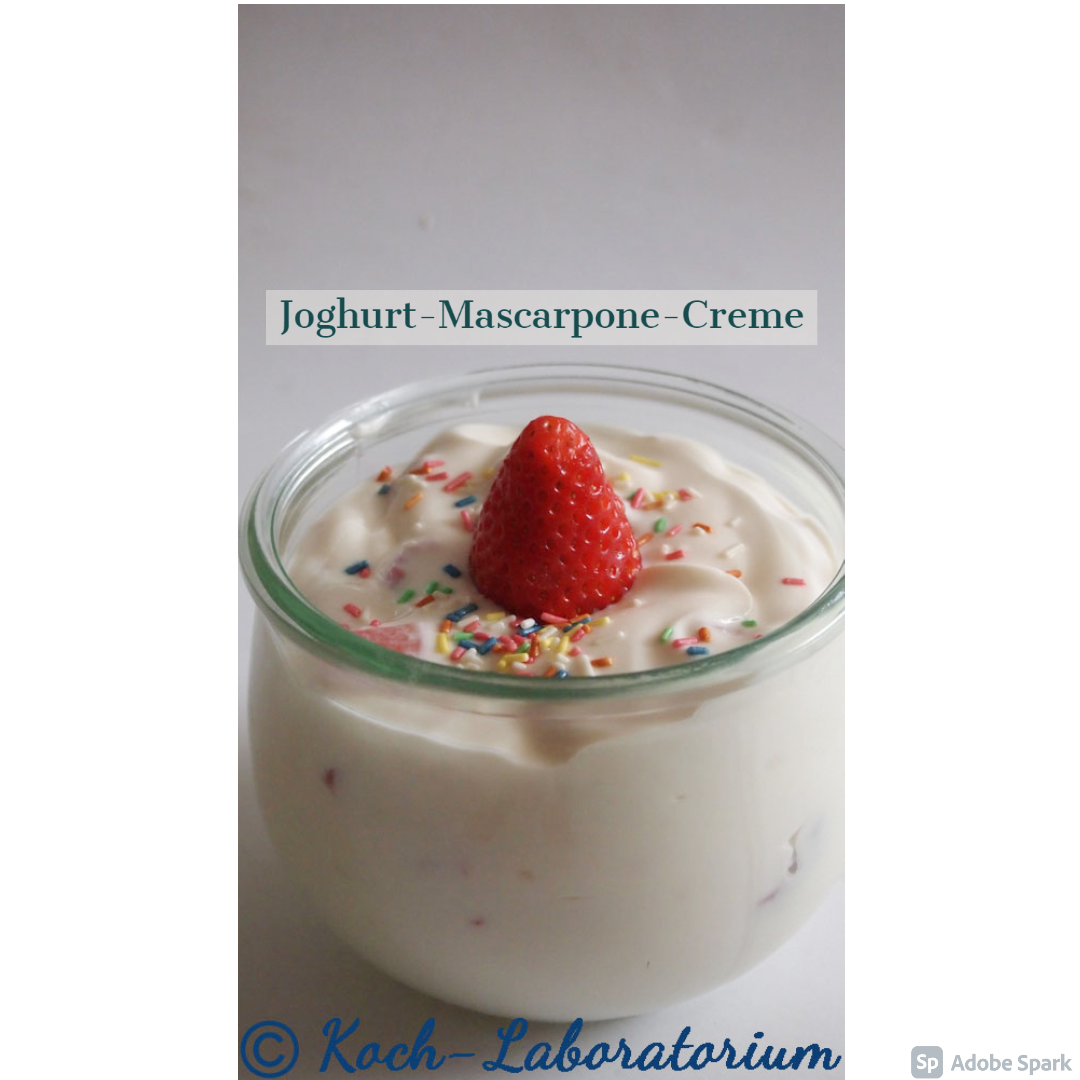 Joghurt-Mascarpone-Beerencreme