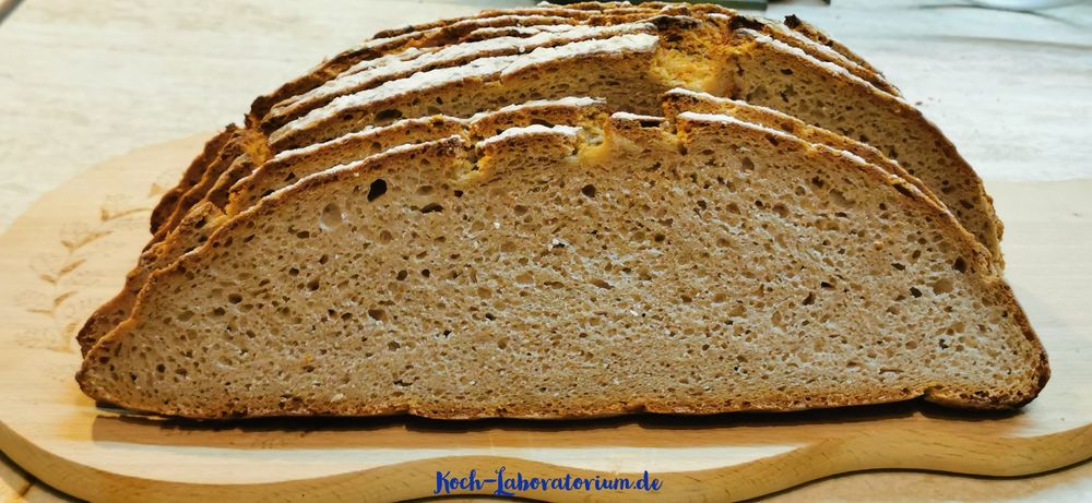 Roggenmischbrot mit Sauerteig