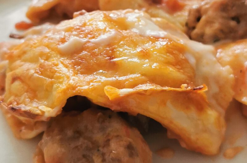 Lasagne con polpettine - Lasagne nach neapolitanischer Art mit Fleischbällchen